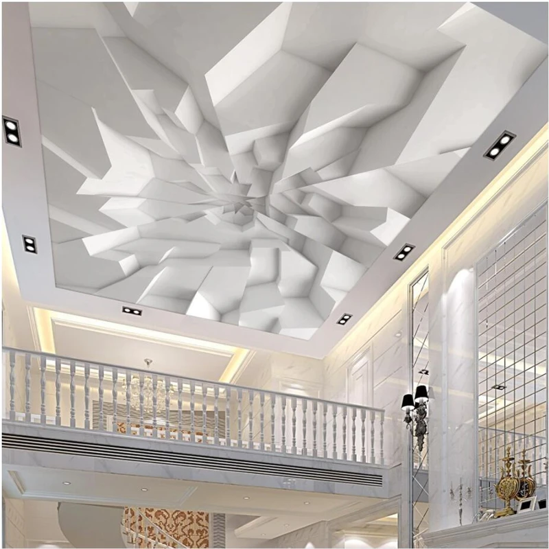 Beibehang gran personalizado papel pintado murales de pared 3d 3d blanco poligonal ladrillo pared techo pared papel de pared infantil papel de pared Beibehang gran personalizado papel pintado murales de pared 3d 3d blanco poligonal ladrillo pared techo pared papel de pared infantil papel de pared