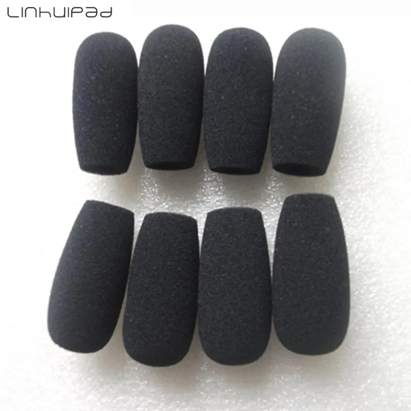 

Linhuipad 4000 Pack Microphone Foam Windscreens with 9mm opening and 45mm inner length Foam mic muff cover for Electret mic