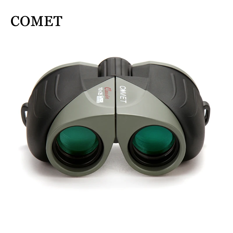 العلامة التجارية الجديدة 10X25 HD رؤية واسعة 100% البصرية مناظير المدمجة عالية البصرية عدسة في الهواء الطلق السياحة التخييم الصيد تلسكوب المذنب