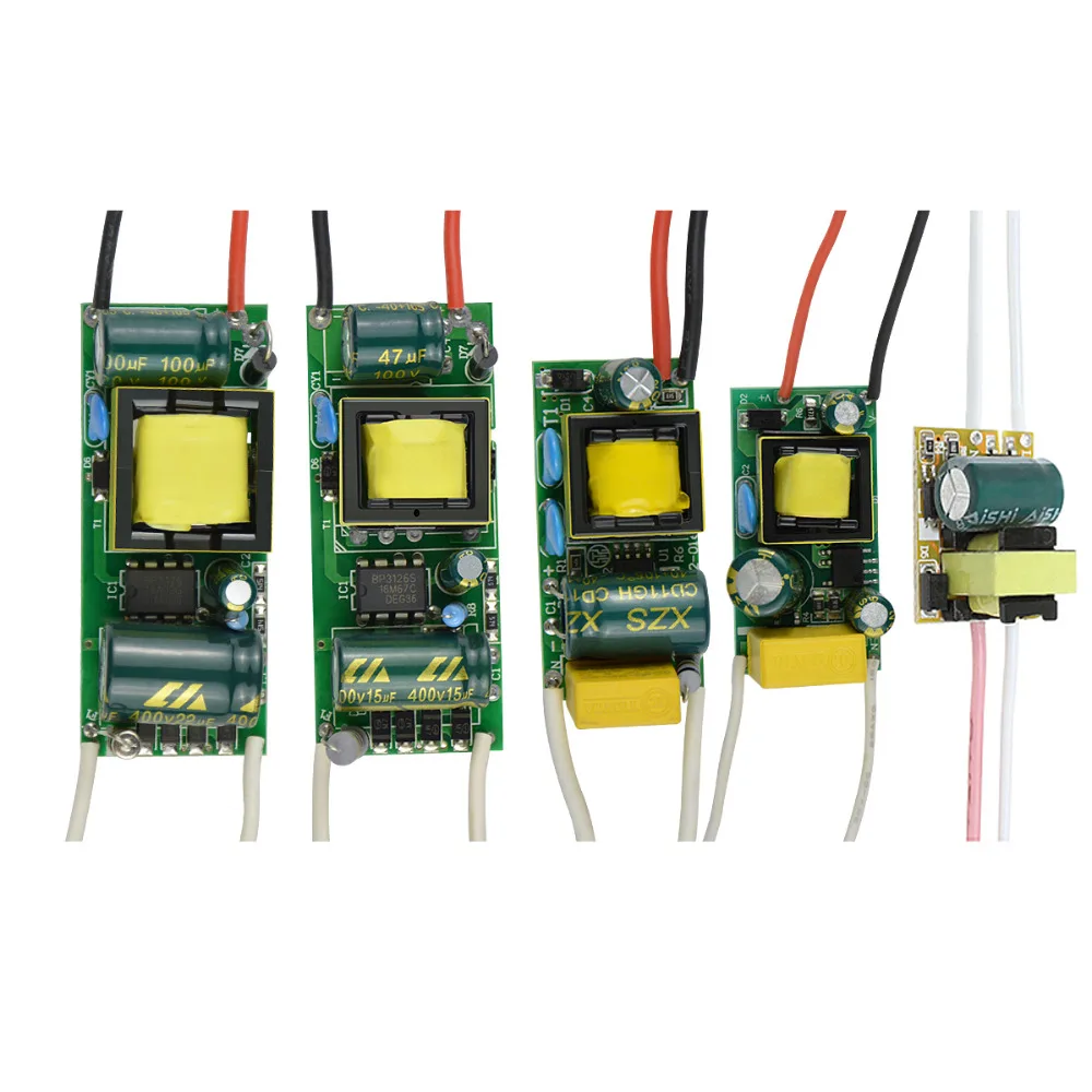 1-25 Вт постоянный ток 300 мА светодиодный драйвер вход AC90-265V в DC 9-85 в блок питания Трансформаторы освещения для DIY светодиодный лампы