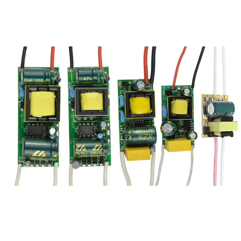 

1-25W Constant Current 300mA LED Driver Input AC90-265V to DC 9-85V Power Supply Unit Lighting Transformers for DIY LED Lamps