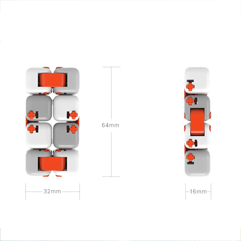 Оригинальные XiaoMi Mitu пальчиковые кубики Mi строительные блоки палец Спиннер подарок для детей Безопасность Портативный конструктор умные мини игрушки