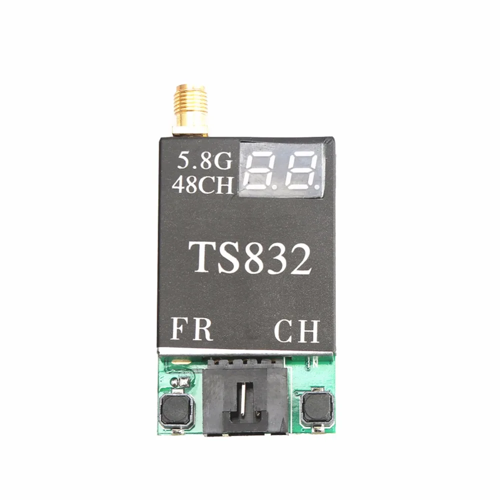 

Updated 5.8G 40 Channel 600MW Transmission System TS832 2db Wireless A/V TX FPV Transmitter for RC Drone Quadcopter