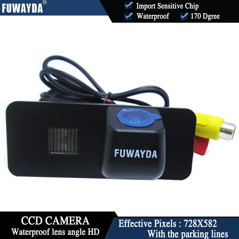 Fuwayda Цвет CCD chipcar заднего вида Камера для VW Phaeton Scriocco Golf4 5 6 MK4 MK5 EOS LUPO ЖУК+ 4.3 дюймовый складной ЖК-дисплей Мониторы
