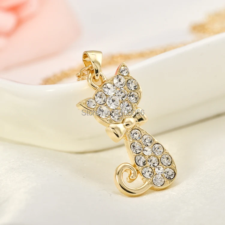 MZC Charn Стразы ювелирные изделия ожерелья оптом ожерелья с котом подвески для свадебных приглашений T1322