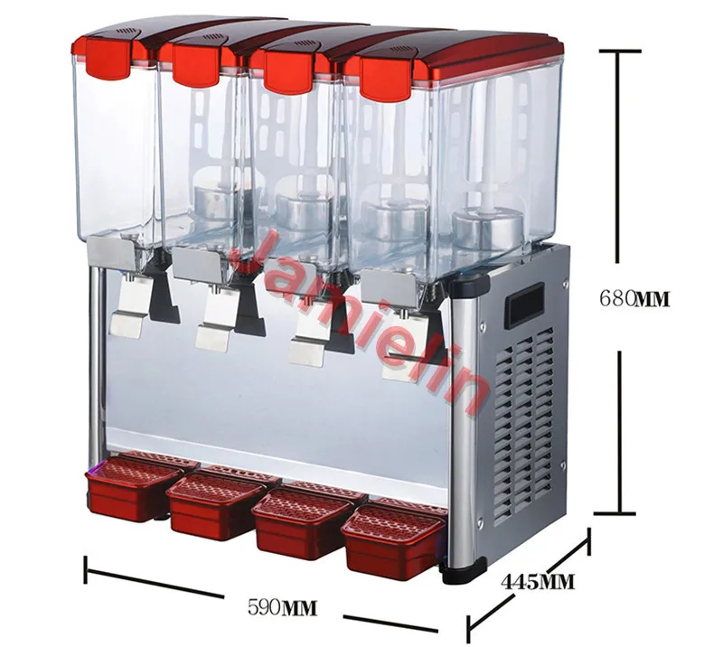 cold drinks machine size