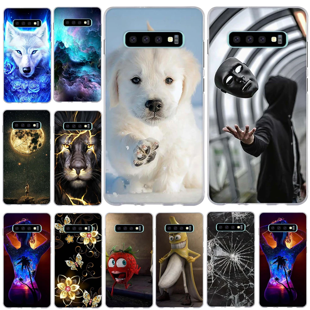 

Soft TPU Case For Samsung Galaxy S10 S10E S10 Plus Case Silicone Cover for Samsung Galaxy S5 S6 S7 S9 Plus Case Funda Coque Capa