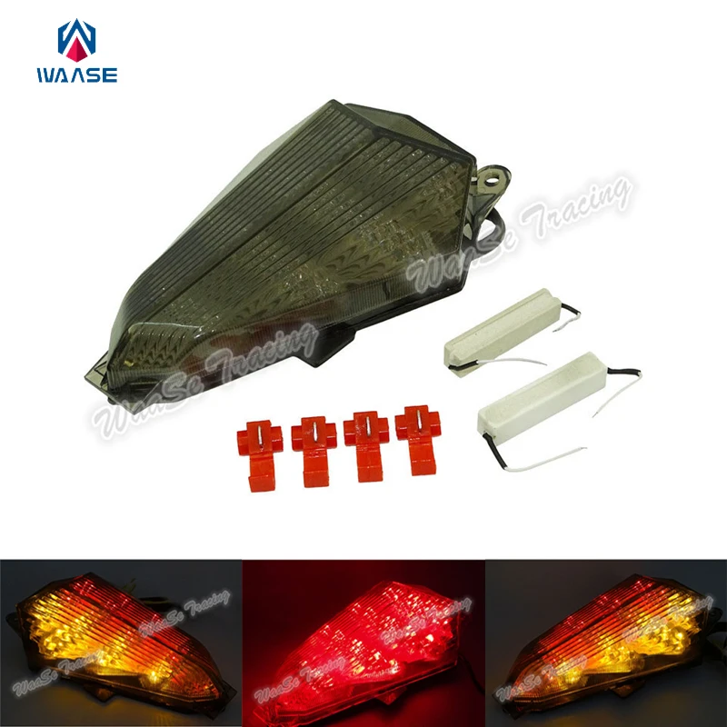 Waase Rear Taillight Tail Brake Turn Signals Blinker Indicator ...