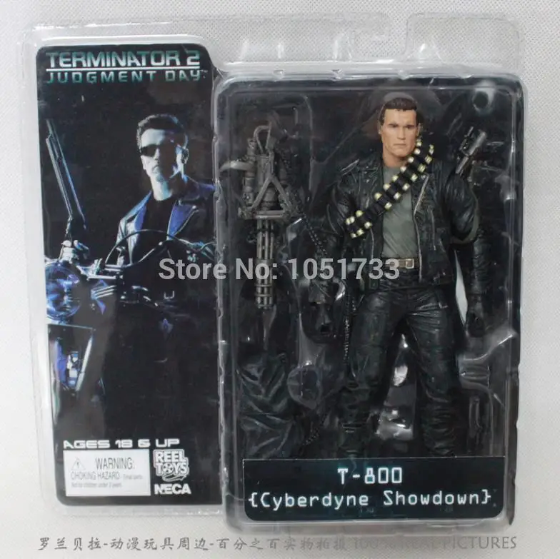 NECA Терминатор 2 фигурка T-800 эндоскелет Классическая фигурка игрушка " 18 см 7 стилей