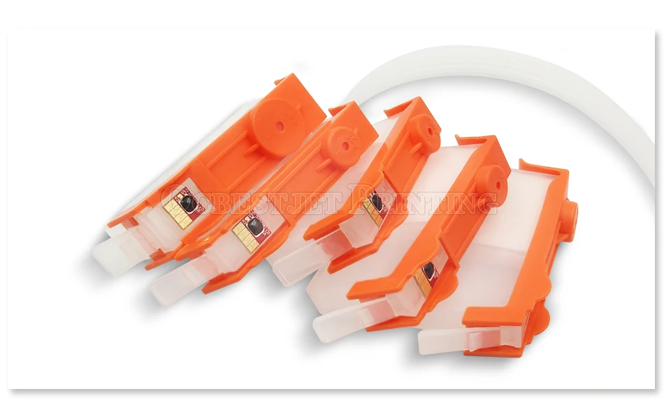 5 Cores Para HP 564 Sistema de