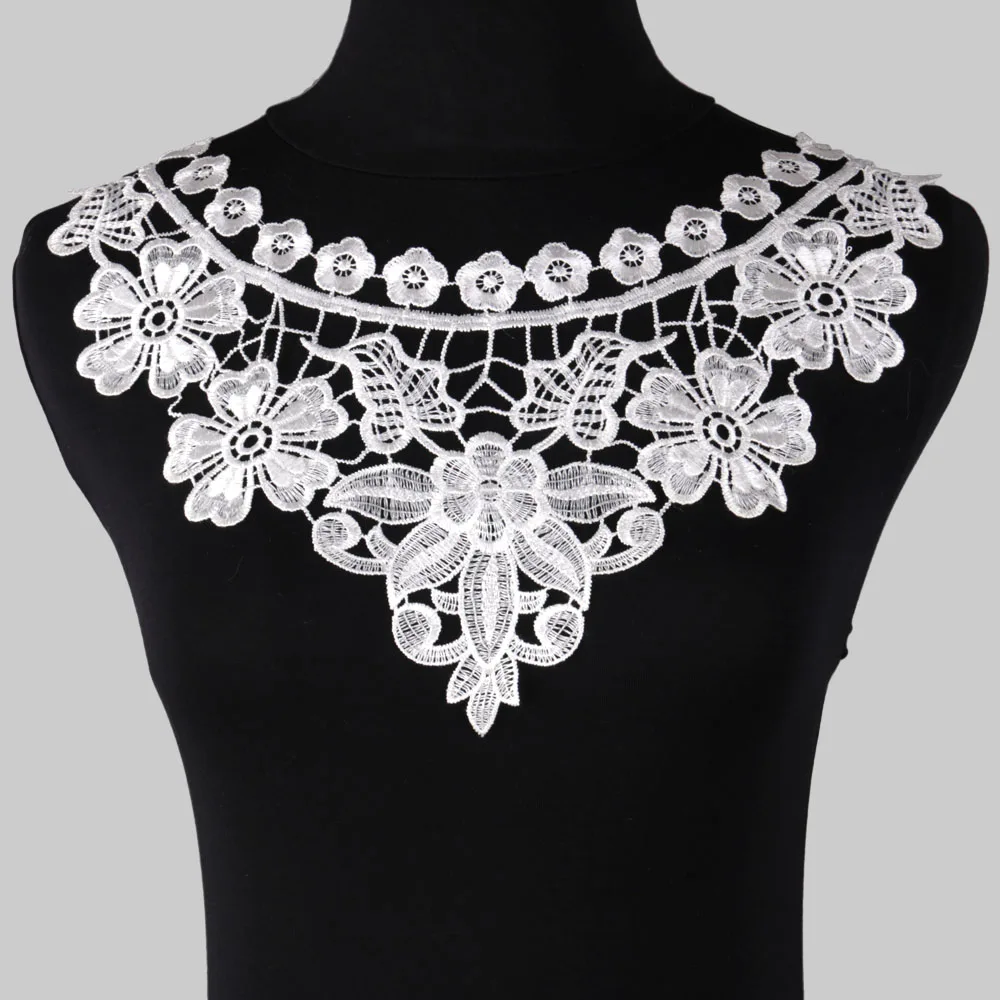 flower collar dress