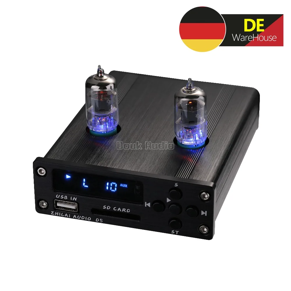 

2018 Nobsound HiFi 6J1 Tube Preamplifier Audio Valve Pre-Amp Mini Stereo USB/SD Card/AUX Lossless Music Player