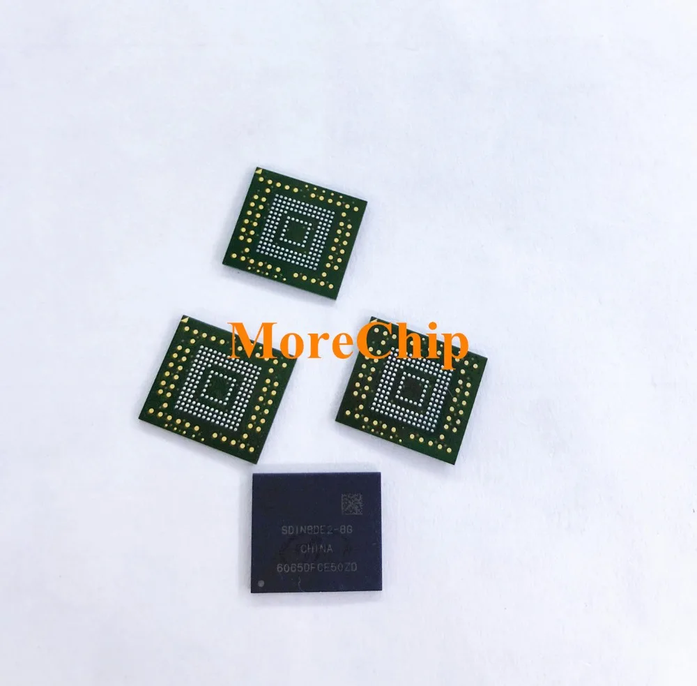 Флэш-память SDIN8DE2-8G eMMC NAND BGA IC Chip 10 шт./лот | Мобильные телефоны и аксессуары