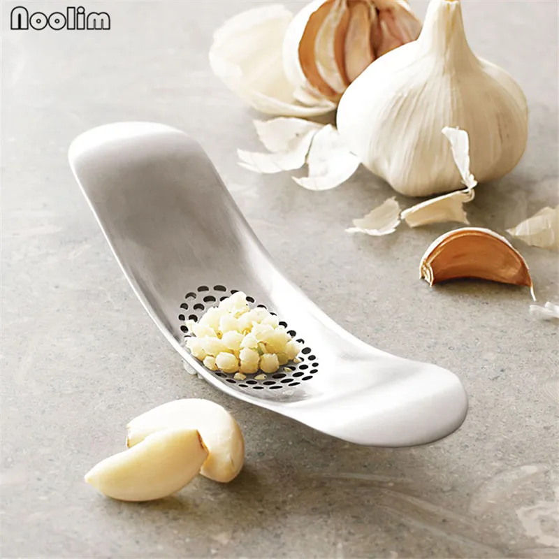 NOOLIM trituradora de prensa de ajo balancín, picadora de acero