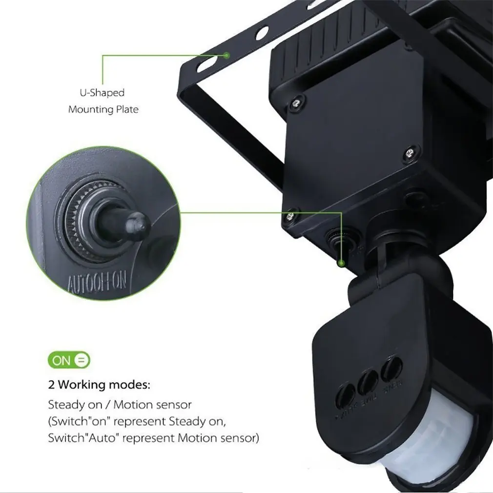 

196LED Human Body Induction Lamp Solar Infrared Body Sensor Light With Aisle Lamp