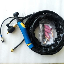 WP17 WP-17 с воздушным охлаждением аргон Tig сварочный фонарь 4 м газ и кабель раздельный