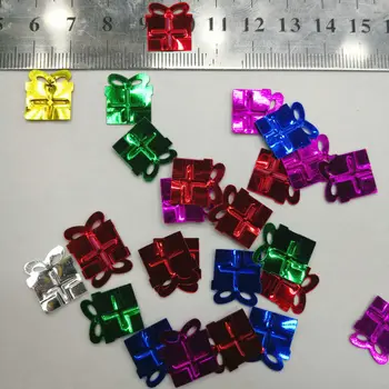 

20gram/Lot Christmas gift box sequins.Craft material Kindergarten arts and crafts DIY toy Intelligence creative activity item