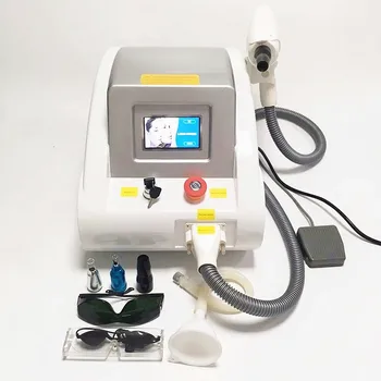 

2019 latest good effect nd yag laser for tattoo removal with nd yag rod and 1064nm 532nm 1220nm tip