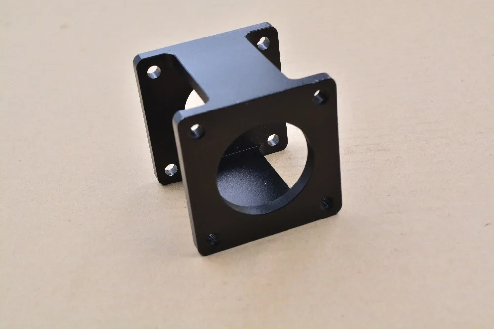 

Nema23 servo motor seat 57 stepper fitted black steel mounting bracket diy cnc parts 1pcs