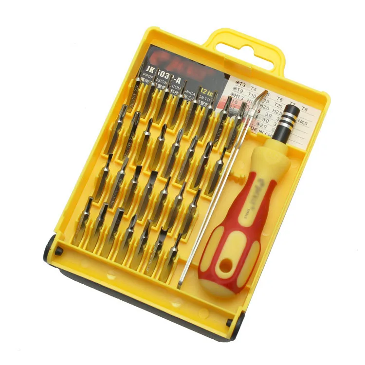 

32 in 1 set Precision Screwdriver Micro Pocket Multifunctional Kit Magnetic Screwdriver cell phone tool repair box ZK91