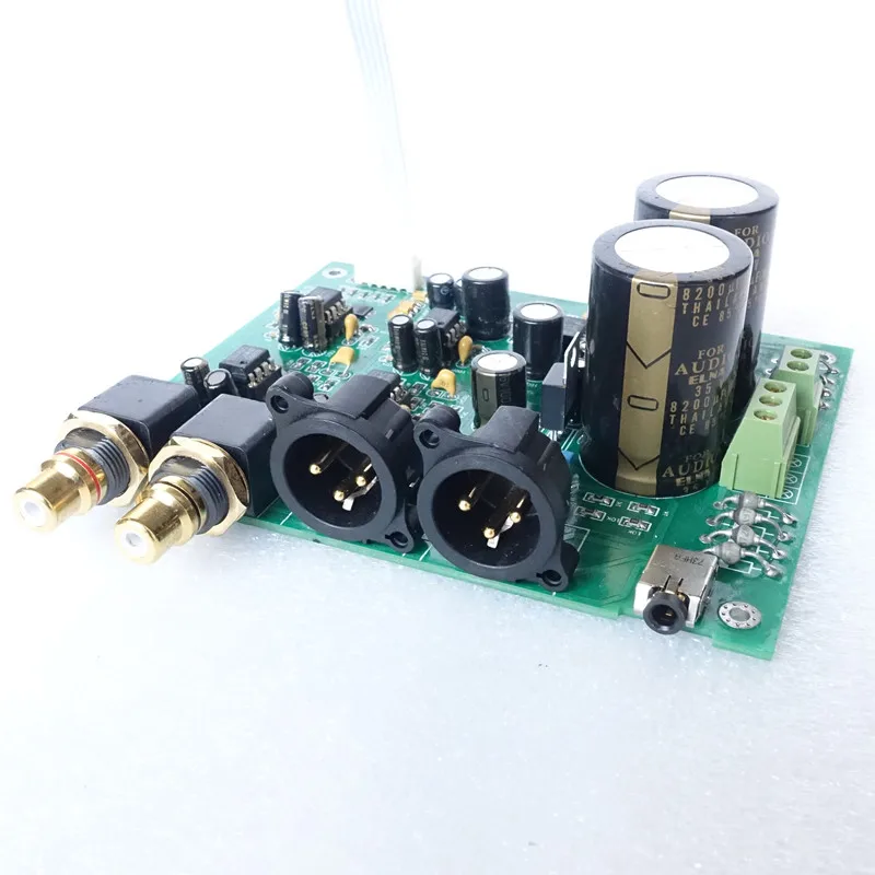 WEILIANG AUDIO ES9028Q2M decoding board I2S input RCA/XLR/3.5mm output