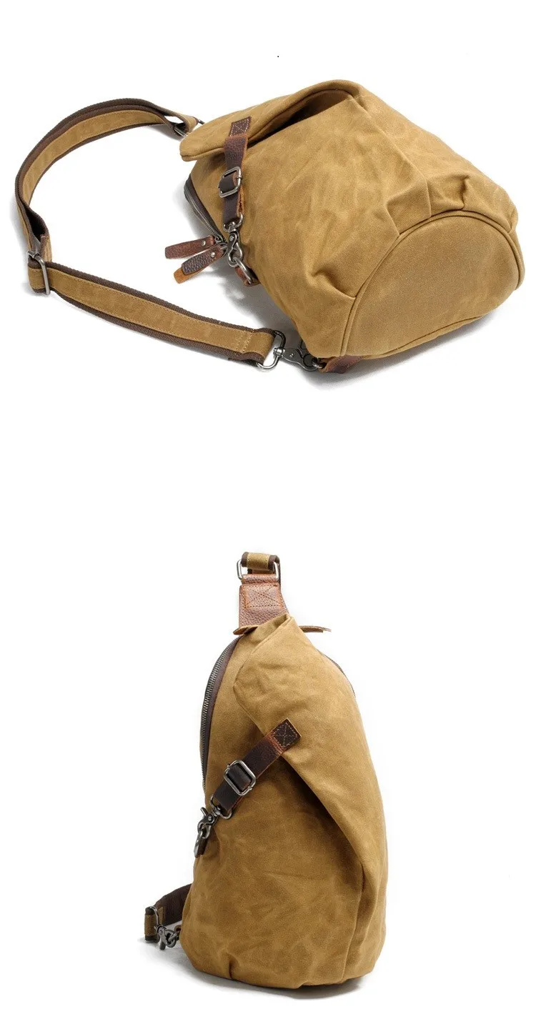 prova dwaterproof água sacos peito para homens básico único ombro