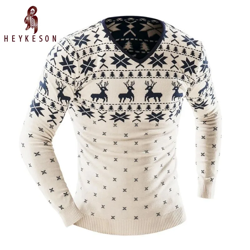 2015 Men S Fashion Animal Print Sweater Men Leisure Slim Pull Homme O Neck Long Sleeved