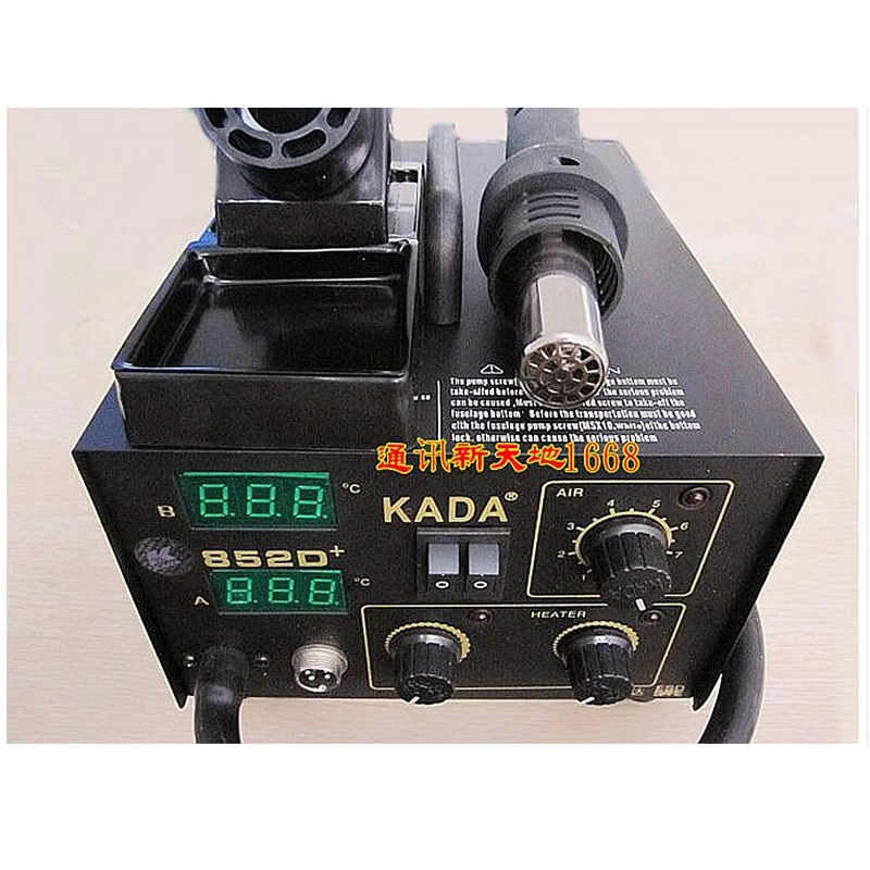Паяльная станция KADA 852D + 2 в 1 220 В SMD SMT с паяльником горячим воздухом|kada 852d|kada