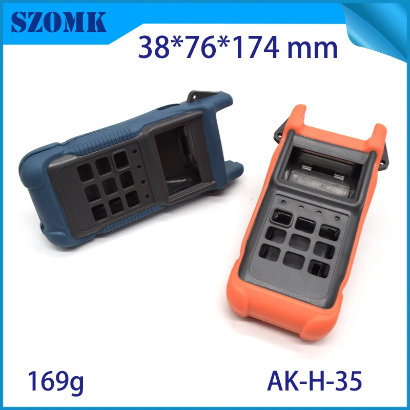 szomk plastic electronics enclosure with keypad handheld enclosure junction housing instrument case control box (10)