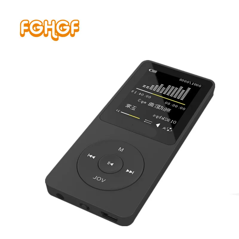 

FGHGF X02 1.8" TFT Screen HiFi Sport Music Mp3 Player Mini Portable Lossless Digital Music Mp3 Player 8gb With FM Clock