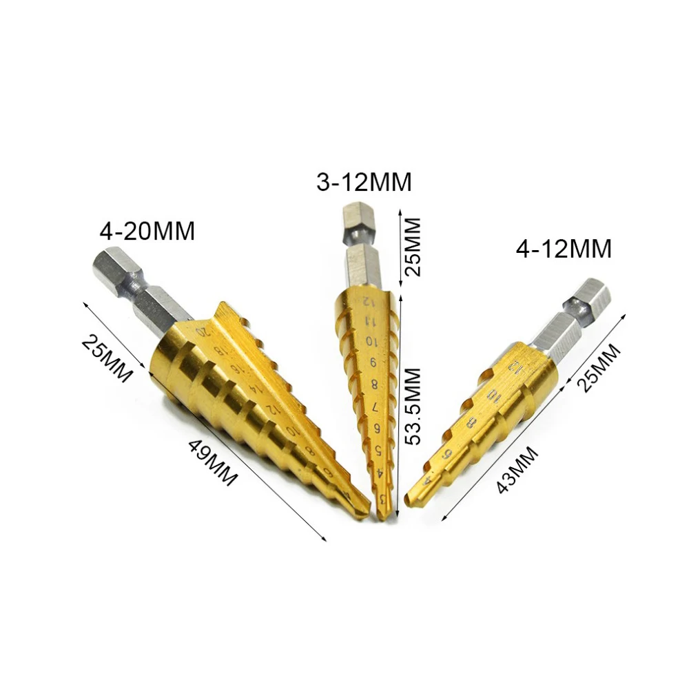 Stepped Drill Bits (10)