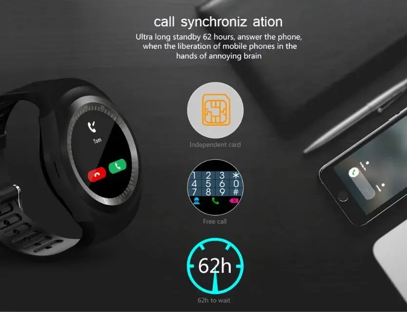 Y1 SmartWatch телефон 1," сенсорный экран Bluetooth MP3 SIM карта TF карта дети мультфильм Мода Спорт дешевый мобильный телефон