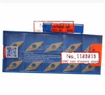 

10 / box Alloy blade VCMT160404 HMP NC3030 carbide Insert Insert SVJCR/SVVCN/SVQCR/SVUCR processing steel The material
