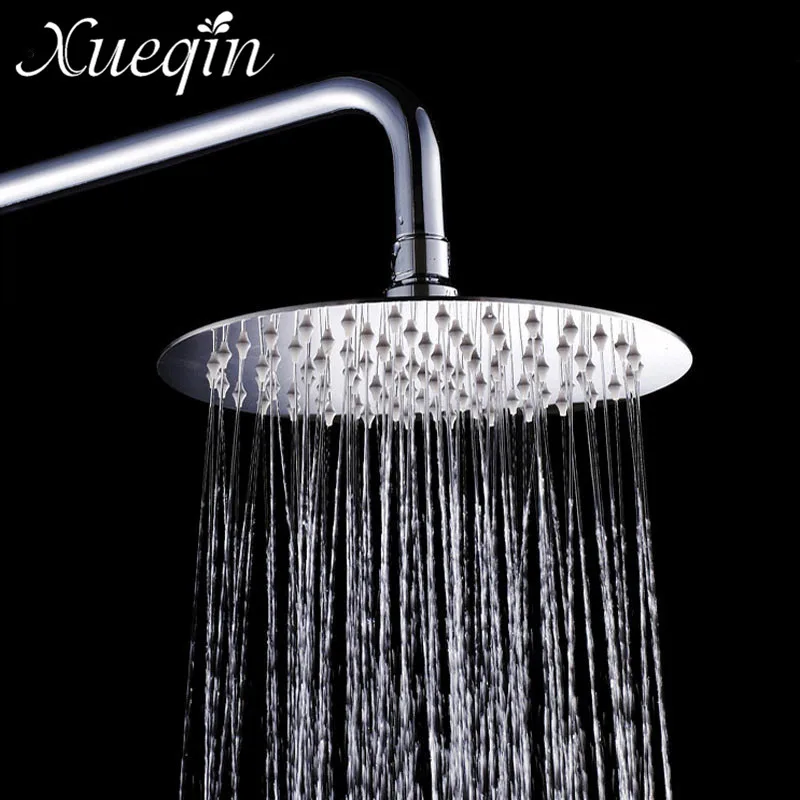 

Xueqin Ceiling Mounted Rain Shower Head Rushed 6 Inch Stainless Steel Water Saving Waterfall Ultra-thin Shower Head Filter