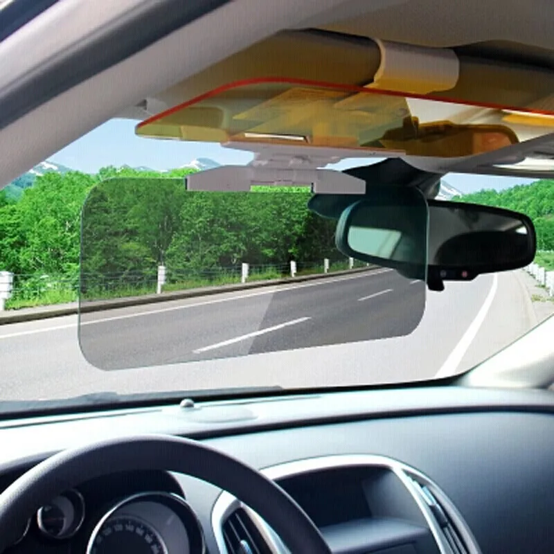 

1Pcs Car Sun Visor HD Anti Sunlight Dazzling Goggle Day Night Vision Driving Mirror UV Fold Flip Down Clear View Car Styling
