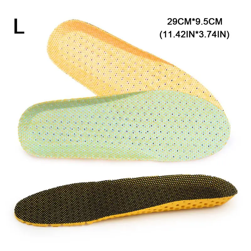 

Shoe Pads Insoles EVA Soft Breathable Sport Shoes Deodorant Insole Running Cushion Insert Pad Pain Relief 35-46 Accessory New