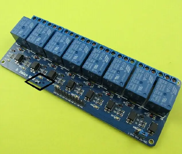 Free shipping With optocoupler 8 channel 8 channel relay module relay