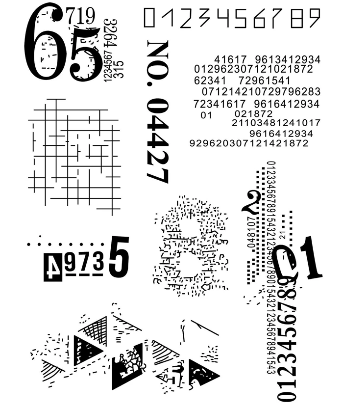 

CLEAR STAMP background DIY Scrapbook Card album paper craft silicon rubber roller transparent stamps 898