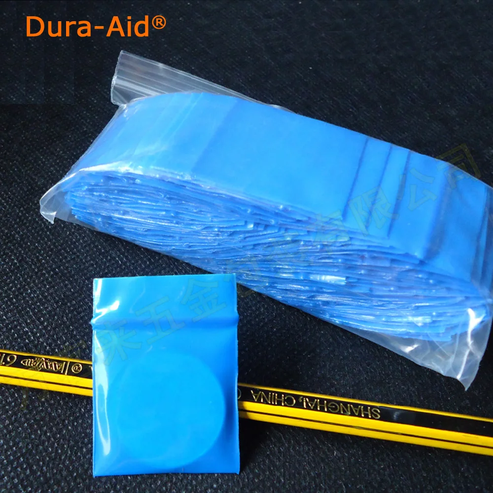 Buy Dura Aid 500pcs 2.5x3.5cm Blue Zip Lock Bag