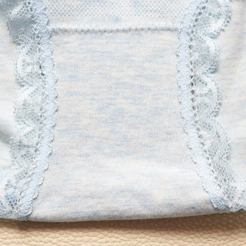 Cotton Panties High Waist Women Underwear Sexy Lace Comfort Women Briefs Soft Seamless Slimming Lady Lingerie HA0354