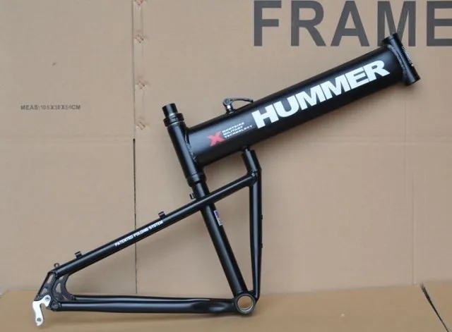 MTB складная рама 2" x 17" дюймов алюминиевая складная рама для горного велосипеда велосипедная подвесная рама велосипедная Рама