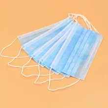 2 лот хирургическая одноразовая маска для лица трехслойная мульти фильтрующая Нетканая ткань наружная маска против смога