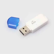 USB Bluetooth V2.1 музыкальный приемник USB Bluetooth стерео аудио Музыка беспроводной приемник адаптер для автомобиля домашний динамик 30NT08