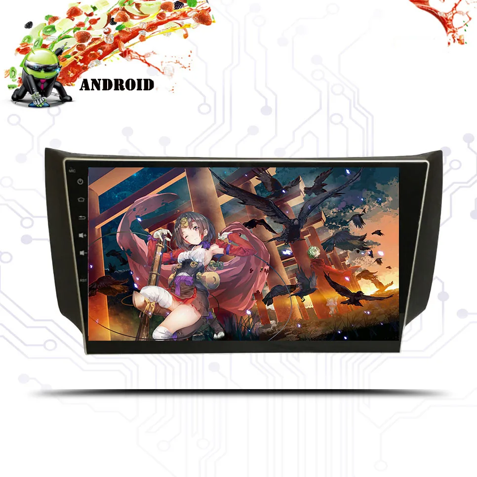 Clearance 10.1 Inch Android 9.1 Ips 2 DIN CAR DVD PLAYER Multimedia GPS For Nissan SYLPHY Sentra Pulsar 2012 2013- 2016 2017 18 head unit 3