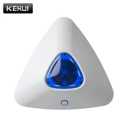 KERUI беспроводной сигнал тревоги вспышка Звук Свет датчик сигнализации для G90B Plus G90B 3g S5 WG11 S1 Домашняя безопасность наружная сирена