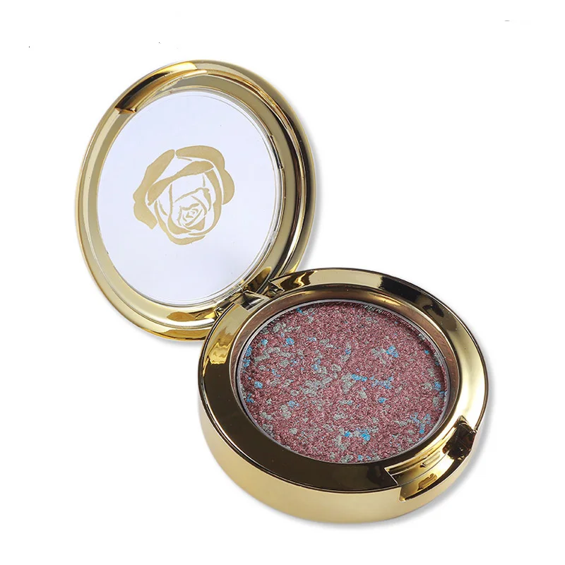 

KAN Brand Mix Color Single Gold Baked Eyeshadow Palette Glitter Matte Eyeshadow Nude Natural Shining Mineral Sleek Makeup