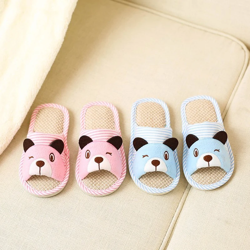 Slippers Kids Household Girls Children Indoor Anti-Slip Family Boys Spring for And Autumn