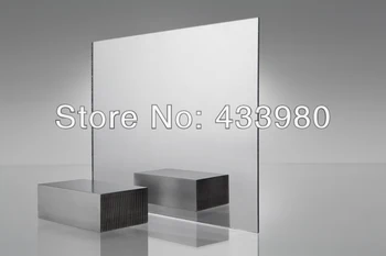 

600mm x 600mm x 3.0mm Acrylic (PMMA) 1-Sided Clear Mirror - 2 pcs/lot