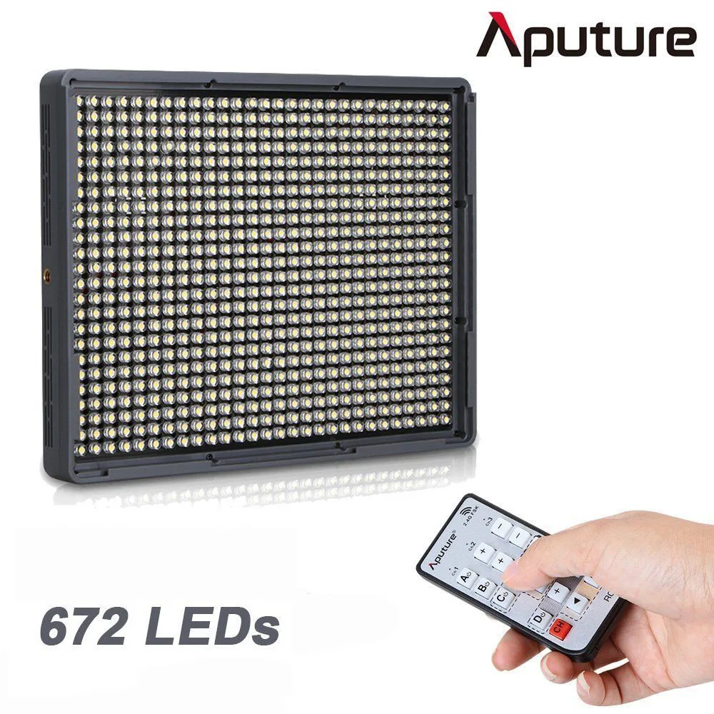 

Aputure Amaran HR672W High CRI 95+ LED Video Photo Studio Panel Professional Photography Light Camcorder Camera Lighting