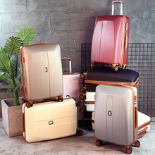 2" 22" 2" 26" дюймов Для женщин Прекрасный тележка чемоданы путешествия сумки нести на spinner бренд Для мужчин koffer чемодан на колесиках на колесах